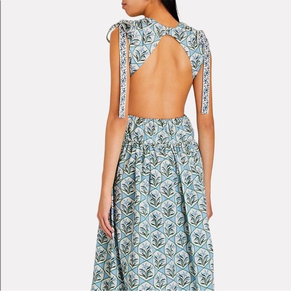 Agua By Agua Bendita Midi Dress Small - Picture 2 of 5